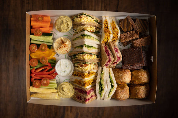 Vegan picnic box